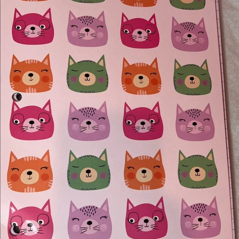 NWT 🐱😻 Cat Spiral Notebook- Back To School